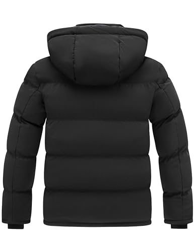 wantdo Men's Warm Winter Coat Waterproof Puffer Jacket Windproof Thicken Outwear3