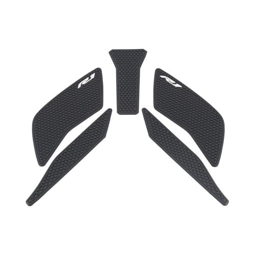 Protections réservoir Moto pour R1 en fibre de carbone antidérapante haut de gamme