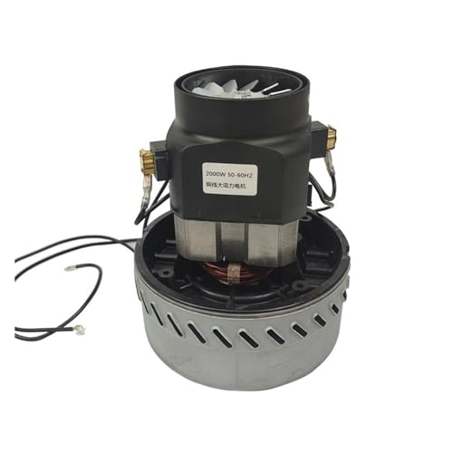 UKDNAEUF 220V 2000W Industrial Vacuum Cleaner Motor Large Power Copper Wire Vacuum Cleaner Parts Wet Dry Suction Fan Motor Accessories