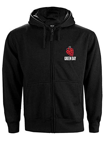 Veste à capuche Green Day American Idiot noir en taille M streetwear
