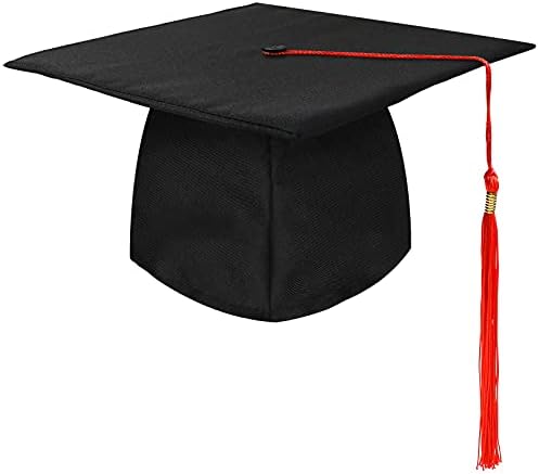 KEELYY Doktorhut Abschluss Hut Unisex, Graduation Cap Verstellbar Bachelor Doktorhut für Abschlussfeiern vom Studium, Universität, Hochschule, Abitur - Absolventenhut