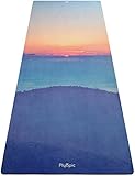 Plyopic All In One Yoga Mat | Luxury Sweat-Grip Mat/Towel Combo | Eco-Friendly Natural Rubber | Ideal for Yoga, Pilates, Bikram, Hot Yoga, Workout and Exercise