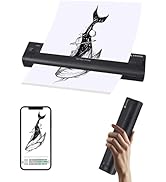YILONG TATTOO Cordless Tattoo Stencil Printer Rechargeable BlueTooth Tattoo Printer- New Tattoo T...