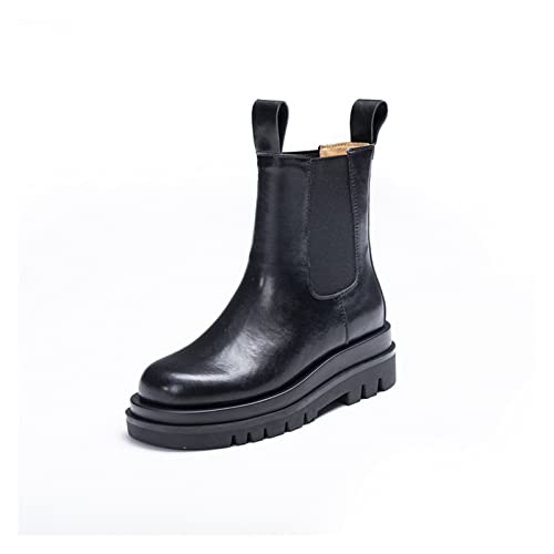 Bottes pour femmes avec plateforme chaussures chaudes automne hiver