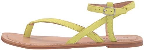 Lucky Brand Women's BYLEE Flat Sandal, Wild Lime, 5.5 | Image 7