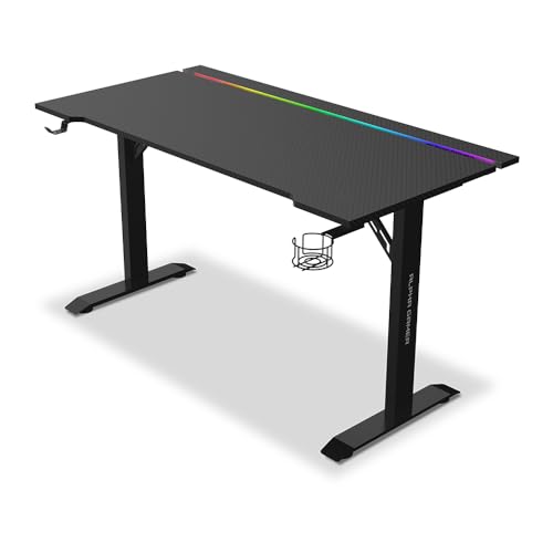 Alpha Gamer Starla RGB Escritorio Gaming 140x72 cm, Iluminación R...