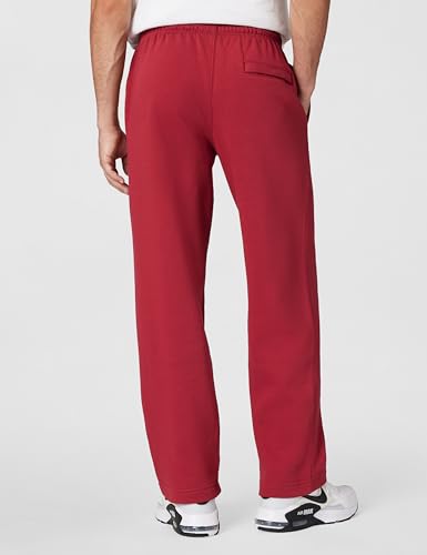 Image of Nike Men's Club Open Hem Brushed Fleece Pants