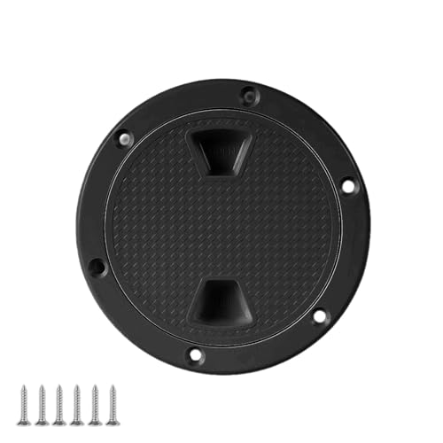 KAIXINXIN Marine Grade ABS Inspection Hatches 4/6/8 Inch Round Access Easy Install Round Hatches for Deck