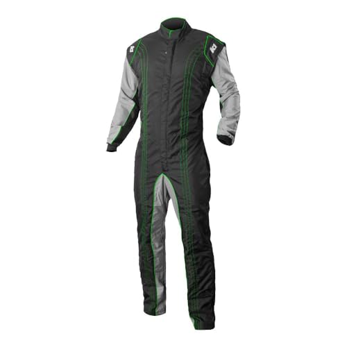 CIK/FIA Level 2 Approved K1 Race Gear Karting Suit (Orange, Large)