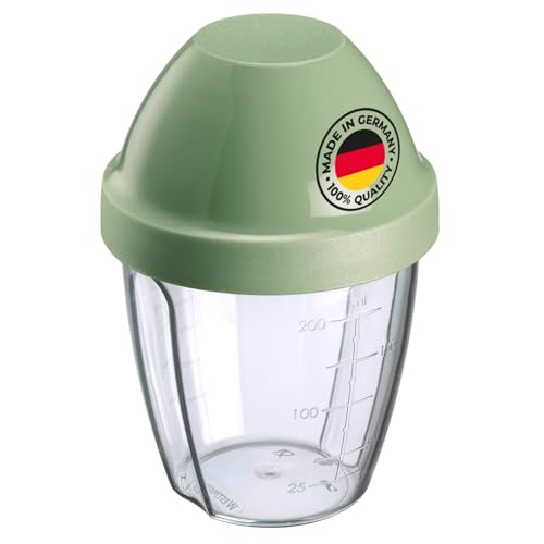 Westmark Schüttelbecher – Dressingshaker mit herausnehmbarer Mixscheibe, Fassungsvermögen: 0,25...