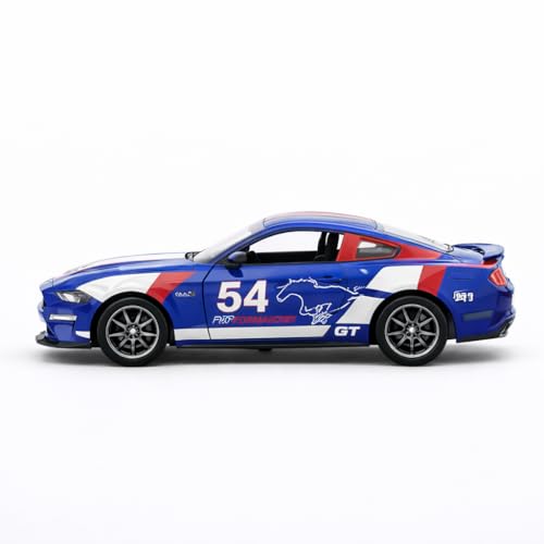 Image of Wizplex MSZ Official Licensed Ford Mustang GT Diecast Model Car 1:32 Scale | Light & Sound | Pull Back Action | Metal Muscle Toy | Collectible Display & Gift