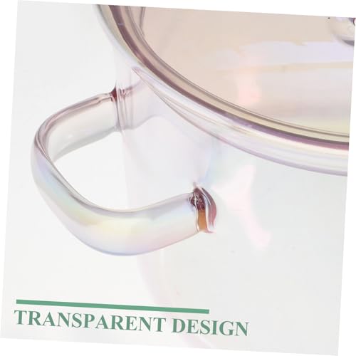 Casserole transparente en verre borosilicate résistant à la chaleur - 3
