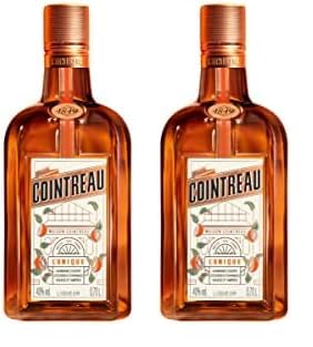 COINTREAU - Licor de Naranja, para Cóctel, 40% Volumen de Alcohol, 70 cl (Paquete de 2)