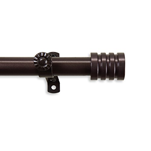 Lee Curtain Rod 120-170 inch - Cocoa