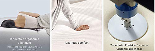 Image of Springtek Dreamer Orthopaedic Memory & HR Foam Dual Comfort 5 inches King Size Mattress (75x72x5)