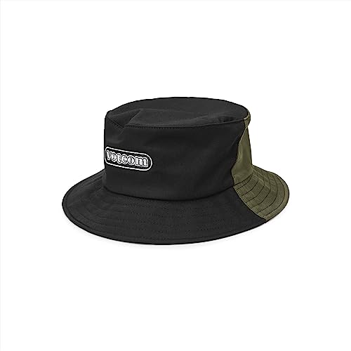 Image of Volcom Men's Snapback Hat - 6-Panel Twill Flat Brim Cap Adjustable Snap Closure