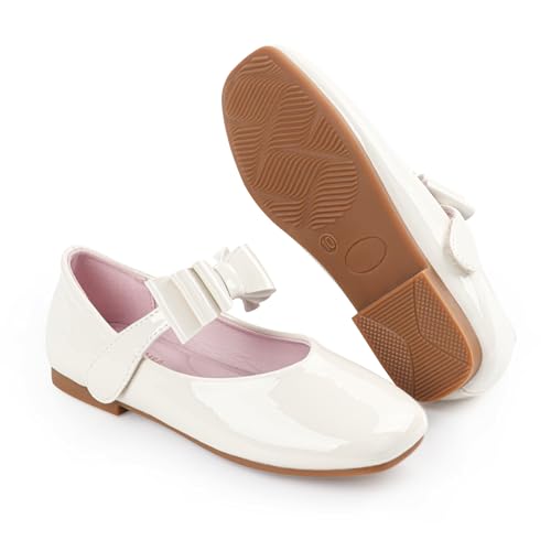 Toddler Girl Dress Shoes Bow Black Dress School Shoes Princess Mary Jane for Toddler/Little Girl4