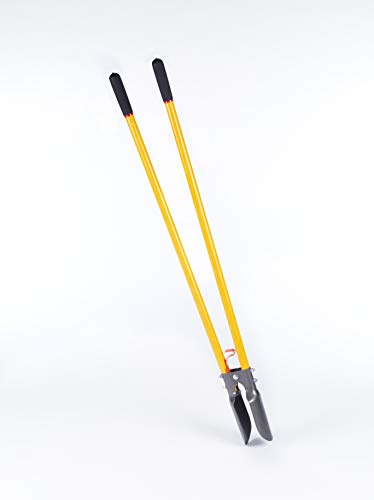 Rekord Handbagger mit Fiberglasstiel Größe 1, Doppelspaten, Erdlochausheber