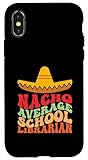 Photo Gallery nacho bibliotecario scolastico medio divertente messicano fiesta custodia per iphone x/xs Photo Gallery nacho bibliotecario scolastico medio divertente messicano fiesta custodia per iphone x/xs