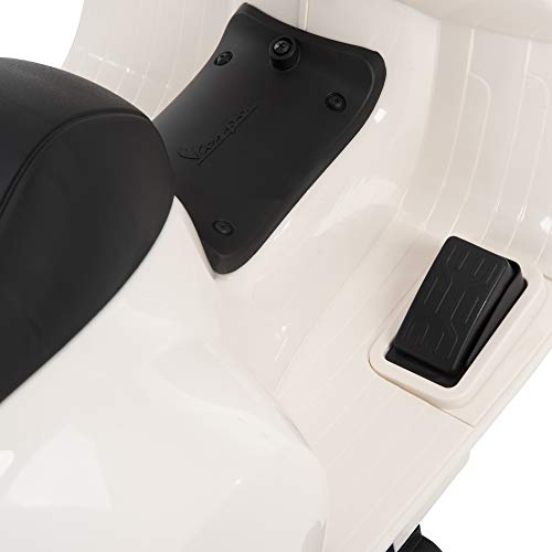 Huffy 6V Mini Vespa Ride-On Scooter - White - For Ages 1.5 To 3 Years #TOP5