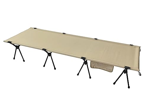 Amazon.co.jp: アウトドアコット 2Way 組立簡単レバー式 ハイ