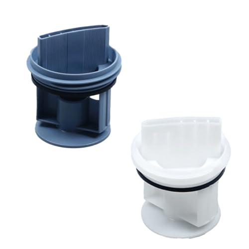 HAMKU 2 Tapas Universales para Filtro de Pelusas – Repuesto para Lavadora y Secadora, Compatible con Bosch Siemens y Otros Modelos, Plástico ABS Resistente