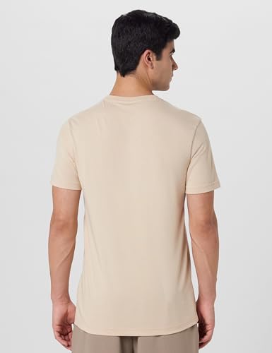 Image of United Colors of Benetton Men's Cotton Solid Regular Fit T-Shirt