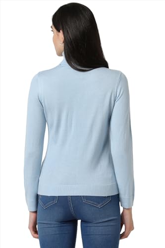Image of Van Heusen Women's Acrylic Turtle Neck Sweater