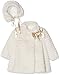 Rigans Abrigo Pelo BB Paris Bebé-Niñas, Beige (Beige 476), 74 (Tamaño del Fabricante:1) para Bebés