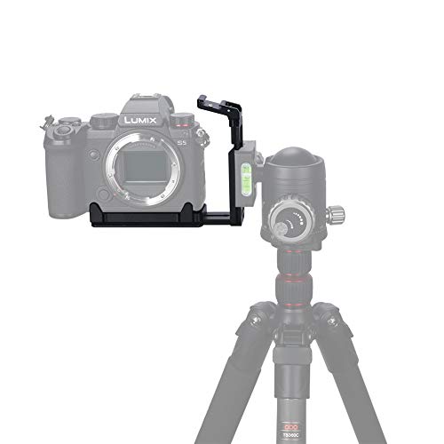 NICEYRIG Quick Release L Bracket Plate,DSLR Camera Mount Quick Release Plate Vertical Video Shooting L Bracket with 1/4"-20 Screw Hole for Panasonic S5/S5 MarkII/S5 MarkII X/LUMIX S5Mark II X camera - Image 4