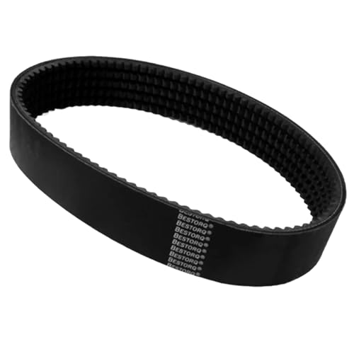 Image of BESTORQ 4 /3VX450 Rubber V-Belt, Banded /Cogged, Black, 45 inch Length x 1.624 inch Width x 0.41 inch Height