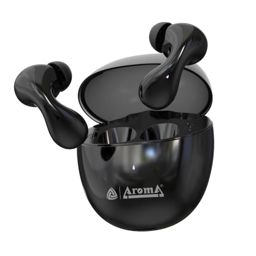 Image of AROMA TWS23 Upto 50Hr Playtime*, Dual Paring, BT V5.3, Fast Charging, Heavy Bass Bluetooth