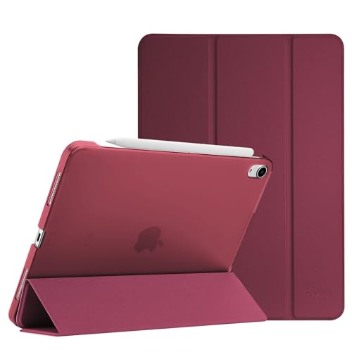 ProCase Smart Case for iPad Air 11-inch M3 M2 2025 2024/10.9 Air 5th 4th Generation 2022 2020, Protective Cover for Air 5 4 -Wine