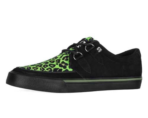 Image of TUK Suede Creeper Sneaker Shoes for Women and Men, D Ring Lace Up Shoes