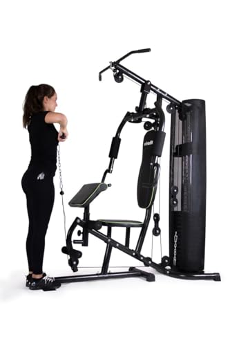 Kraftstation VirtuFit KH100 - Home Gym für Zuhause - Fitnessstation - Multifunktions Trainingsgerät - Latzugturm – Bild 5