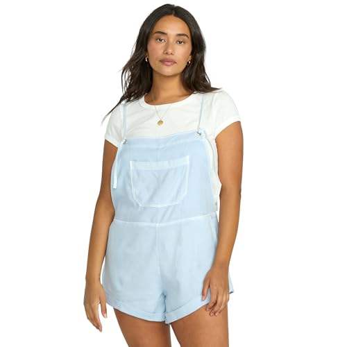 Image of Billabong Women's Wild Pursuit Cotton Twill Blend Romper