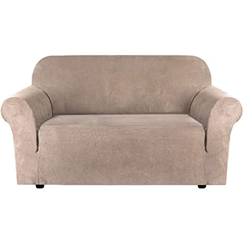 H.Versailtex 2 Seater Stretch Velvet Sofa Cover Cover