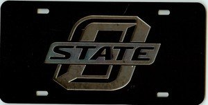 WinCraft Oklahoma State University L0092247 Crystal Mirror License Plate