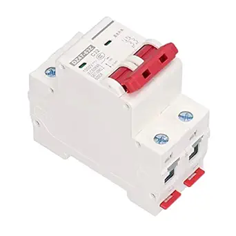 Mini Circuit Breaker, DC Circuit Isolator Low Voltage 1000V 32A Small DIN Rail Mount for Communication for Solar PV System for Power Systems