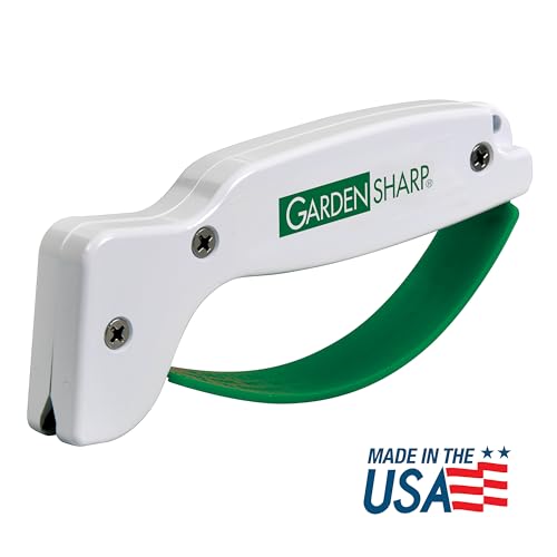 AccuSharp Garden Tool Sharpener, Diamond-Honed Tungsten Carbide Blades, Restores, Repairs, Sharpens & Hones Lawnmower Blades, Secateurs, Limb Loppers, Hoes, Shovels, and Scythes - Image 2