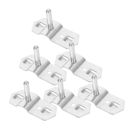 Cabilock 6pcs Pegboard Hooks Utility Hangers for Garage Organization Tool Storage Accessories Compact Design for Home Workshop Easy Installation No Slip Grip