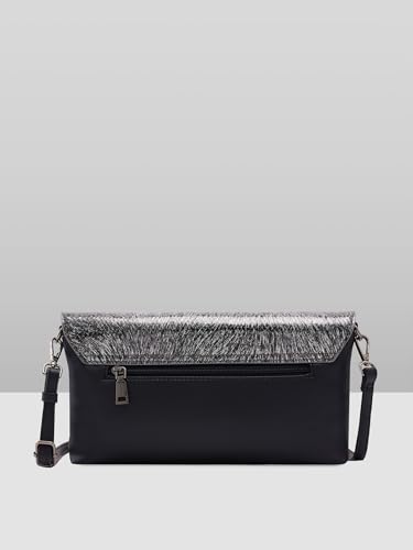 Image of Caprese Ava Clutch, Large | Versatile Clutch for Women with Adjustable & Detachable Straps & Secure Zip Closure | Stylish Shoulder Bag | Perfect for Parties, Weddings & Special Occasions