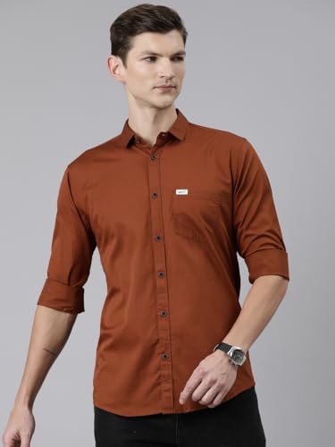 Image of Majestic Man Men Classic Slim Fit Pure Cotton Casual Shirt
