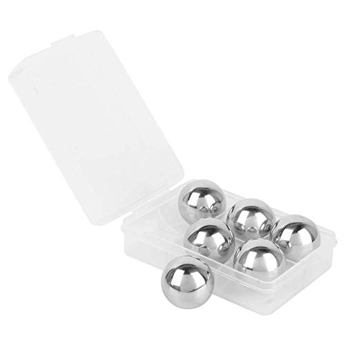 6 Piezas Cubos de Hielo de Acero Inoxidable Reutilizables miniatura 4