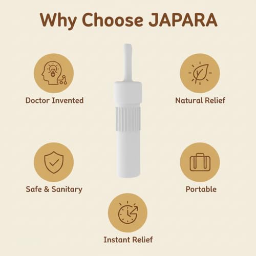 JAPARA Gas and Colic Reliever for Babies, Natural Solution for Baby Colic and Gas Relief, 100% Safe & Effective Instant Constipation Relief for Gassy Babies (20 Count)