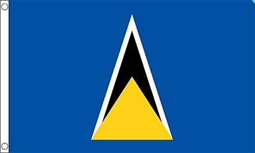 Saint Lucia Small Flag 3ft x 2ft