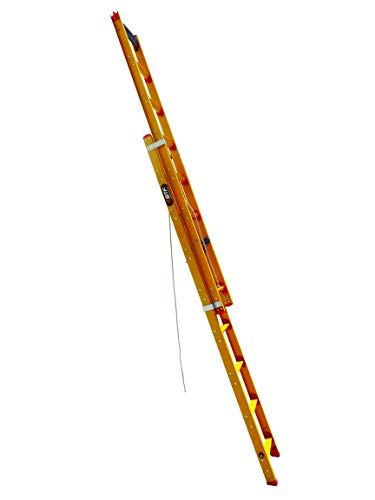 Escada Extensível de Fibra Botafogo Efp19, 19 degraus