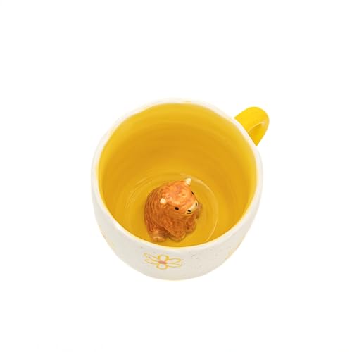 Sass & Belle Surprise Highland Cow Mug