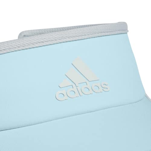 Adidas Women's Superlite Performance Visor, Almost Blue/Clear Grey/White, One Size #TOP2