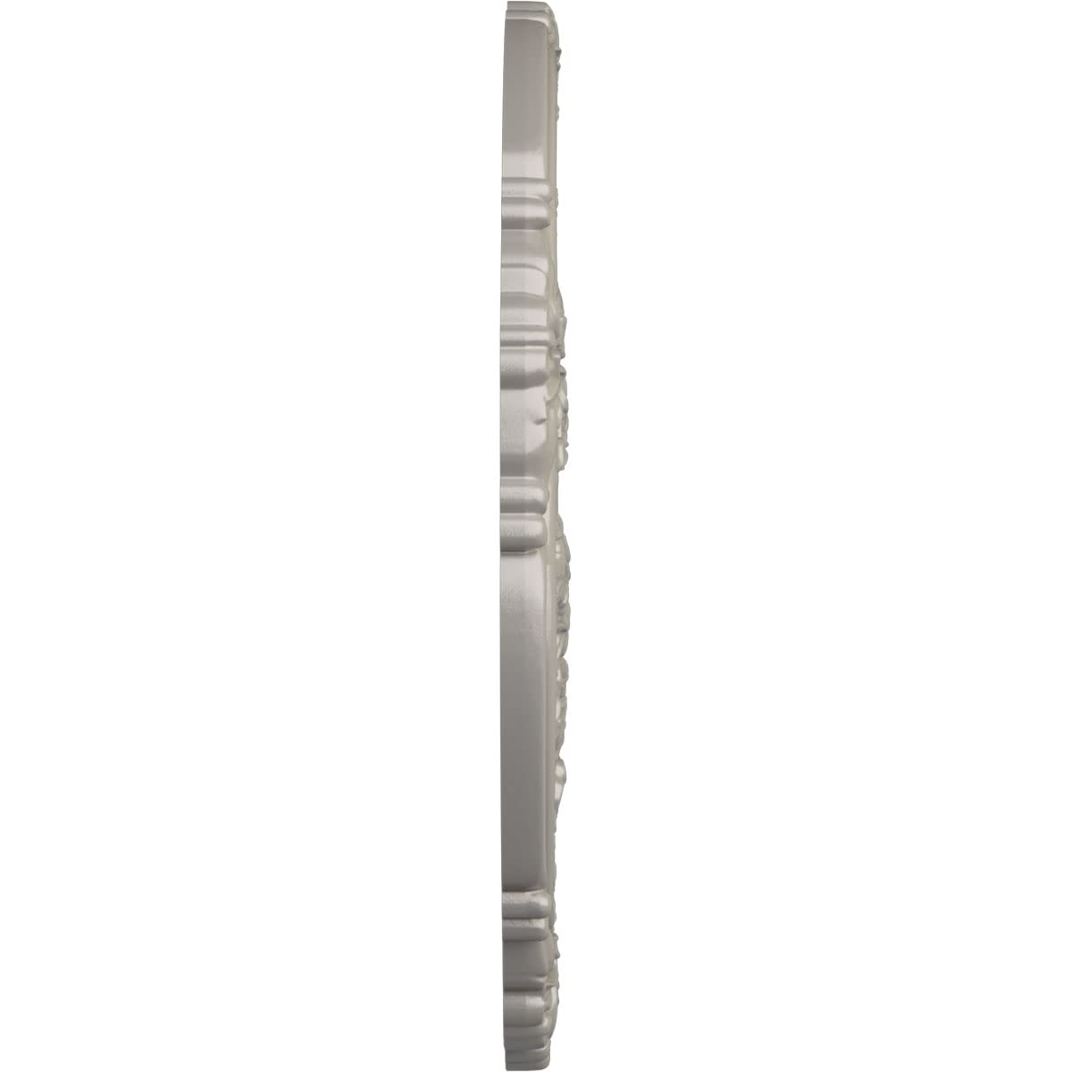 Ekena Millwork CM26ATPWS - Medaglione da soffitto Attica con rosetta (adatto per tettoie fino a 11,4 cm), colore: bianco perla